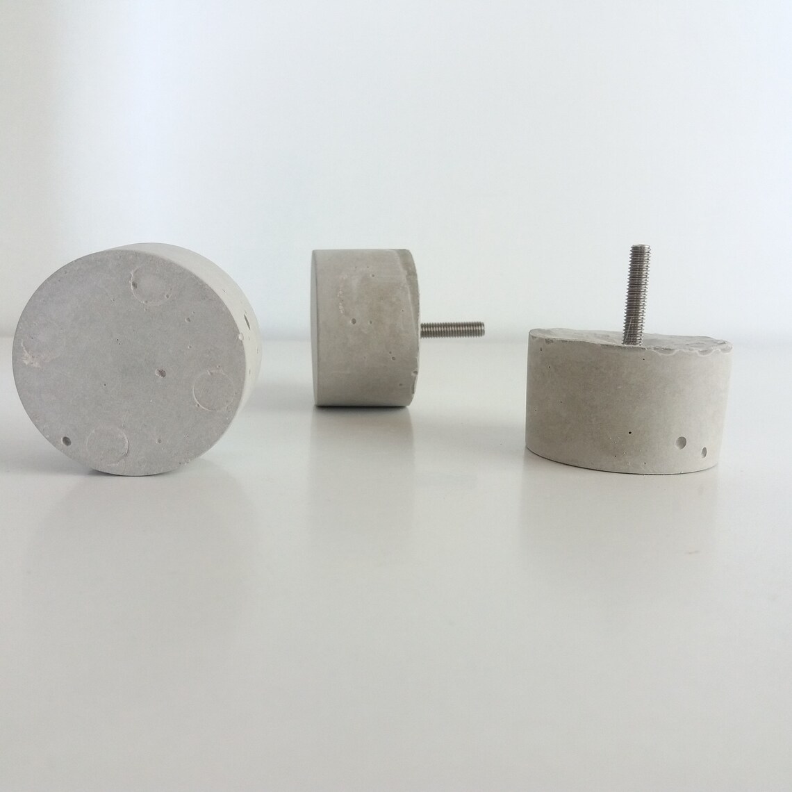 Concrete round knobs/ Cabinet knob /Knobs / Concrete Knob